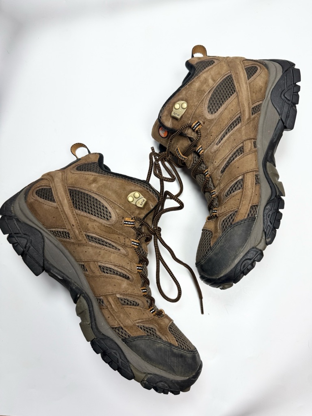 Merrell Men’s Moab 3 Mid Waterproof Hiking Boots S-532 Sz 11.5